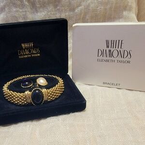 Vintage Elizabeth Taylor White Diamons Bracelet
